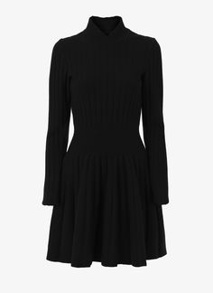 Shop the Alaïa Black Black Skater Dress for women. Shop the US store online now and receive free standard shipping. Skater Dress Outfit, Alaia Dress, Formal Evening Wear, Black Skater Dress, Black Jumper Dress, Fall Winter Dresses, Casual Cosplay, Posing Guide, Fantasy Gowns