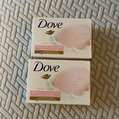 2 Brand New Bars Pink Sealed Box Dove Pink Soap, Pink Dove Soap, Citrus Body Wash, Dove Bar, Honey Body Wash, Dove Beauty Bar, Cotton Candy Champagne, Dove Soap, Coconut Oil Body