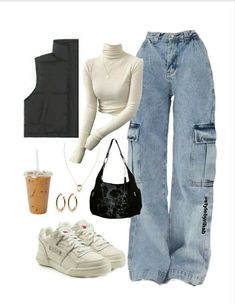 Outfit Inspo Casual, Easy Trendy Outfits, Swaggy Outfits, Simple Trendy Outfits, Cute Everyday Outfits, Baddie Outfits Casual, Really Cute Outfits, Cute Simple Outfits