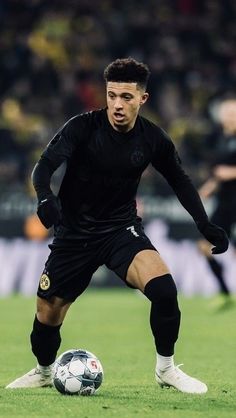 a soccer player in action on the field