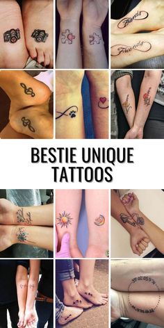 Best Friend Forearm Tattoos, Tattoos For Besties Friendship, Besties Tatoos Ideas, Unique Friendship Tattoos For 3, Friendship Tattoos For Two Meaningful, Friends Tattoo Ideas Friendship, Best Friend Tattoo Ideas Unique, 3 Best Friend Tattoos Small Unique, Disney Best Friend Tattoos