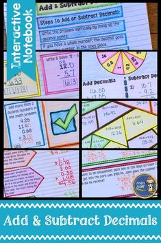 adding and subtracting fractions with pictures