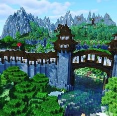 Minecraft Minecraft Mega Base, Mega Base, Description Ideas, Minecraft Japanese House, Minecraft Castle Designs, Minecraft Wall, Minecraft Images, Minecraft Interior Design, Bangunan Minecraft