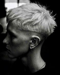 Short Punk Hair Men, Folk Punk, Short Punk Hair, Short Fade Haircut, Tomboy Hairstyles, Haircut Style, Mullet Haircut