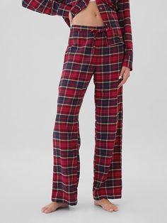 Smooth flannel sleep pants. Drawcord ties at elasticized waist. Select styles have allover print or plaid. #739118 Flannel Pj Pants, Sleep Pants, Pj Pants, Sleepwear & Loungewear, New Woman, Toddler Boys, Gap, Lounge Wear, Sleep