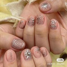 Angel Number 555, Winter Nail Art Designs, Mens Nails, Hippie Nails, Punk Nails, Grunge Nails, Soft Winter, Pretty Gel Nails, Hoodies For Women