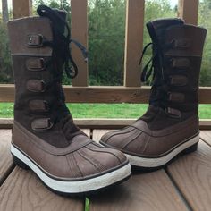 Reposhing This Item I Purchased From @Estarbuck. Loved It, But Ready To Rotate For Something New. Questions? Leave A Comment Below! Ugg Rain Boots, Shoes Ugg, Duck Boots, Womens Uggs, Winter Rain, Ugg Shoes, Something New, Rain Boots, Black And Brown