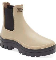 Toni Pons Carter Waterproof Chelsea Rain Boot (Women) | Nordstrom Dkny Rain Boots, Rain Boots Women, Chelsea Rain Boots, Womens Rain Boots, Rain Boot, Chunky Platform, Chelsea Boot, Rainy Day, Nice Shoes