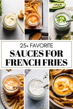 25 favorite sauces for french fries that are easy to make and delicious enough to eat