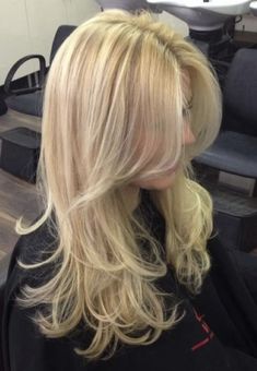 Blonde Layered Hair, Perfect Blonde Hair, Hairstyles For Layered Hair, Blonde Hair With Highlights, Haircuts Straight Hair