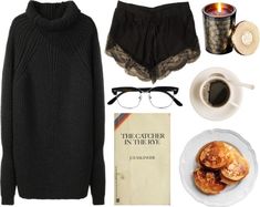 Homewear Fashion, Cute Lazy Outfits, Lazy Day Outfits, Lazy Outfits, Looks Black, Grunge Goth, 가을 패션, Visual Kei, Polyvore Outfits