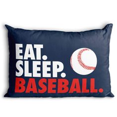 PRICES MAY VARY. DESIGNED IN THE USA. After a tough day on the field, there's no better place to rest your head at night than on this awesome Eat Sleep Baseball pillowcase! Made from a super soft and stretchy jersey material, you'll be amazed at how comfy and cozy this pillowcase is! For a fun and stylish addition to your sport-themed room, this pillowcase is a definite must-have. This pillowcase does not include a pillow insert. COMFY AND COZY! This super comfortable baseball pillowcase is made Boys Baseball Bedroom, Kids Baseball Room, Baseball Bedroom Decor, Baseball Themed Bedroom, Baseball Theme Room, Baseball Room Decor, Baseball Team Gift, Baseball Bedroom, Baseball Accessories