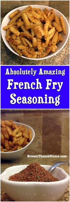 an image of french fry seasoning in bowls