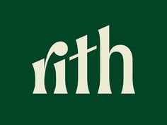 the word fifth is written in white on a dark green background, with an ornate capital at the bottom