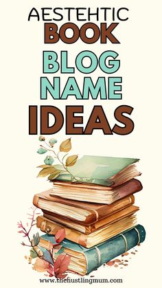 Book Blog Names Name List, Business Names