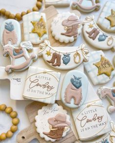 some cookies that are sitting on a table