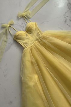 Cute Spaghetti, Dresses Yellow, Prom Dresses Yellow, A Line Evening Dress, Spaghetti Strap Prom Dress, Long Prom Dresses, فستان سهرة, Custom Size Dresses, Evening Dresses Elegant