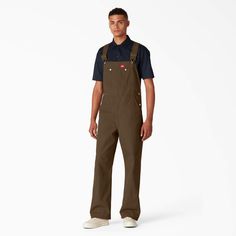 Men's Classic Bib Overalls - Dickies US Overalls Brown, Overalls For Men, A Streetcar Named Desire, Workwear Overalls, Dickies Pants, Bib Overalls, Shop Icon, Icon Collection, Mens Pants