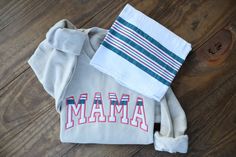 Don't know what to do with those hospital baby blankets? Let us help you create the most memorable custom sweatshirt with your precious little one's blanket. You ship us the blanket and we ship you the completed custom sweatshirt.  All sweatshirts are high-quality Gilden 18000 to ensure that they will last for the memorable years to come. -Crewneck and Hoodie options available.  Sweatshirt color shown in the listing is Sand.  Stitching color shown in the listing is Deep Rose. -Once you have placed your order you will receive shipping instructions within 24 hours of purchase and the address to send the personal materials to. Buyer is responsible for shipping the personal materials. -You will receive tracking information once the order is ready to ship back to you. All remaining fabric will Customizable Cotton Sweatshirt For Loungewear, Cotton Pre-shrunk Sweatshirt As Gift, Sylva Nc, Blanket Sweatshirt, Hospital Blankets, Sweatshirt Blanket, Baby Hospital, Blanket Sweater, Mama Sweatshirt