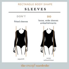 the body shape chart for women's clothing