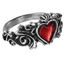 Goth Rings, Alchemy Gothic Jewelry, Rings Gothic, Gothic Wedding Rings, Goth Ring, Pewter Ring, Gothic Engagement Ring, Heart Wedding Rings, Gothic Jewellery