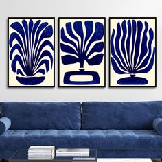 wall art Matisse Blue, Blue Nude By Henri Matisse Art Print, Blue Canvas Art, Subtle Elegance, Grey Art, Blue Canvas, Gold Ink, Abstract Canvas Art, Grey And Gold