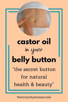 Want the secret button for natural health & beauty?? Look no further than your belly button!  I've done castor oil packs. I've put castor oil on my hair. I've washed my face with castor oil. I've used castor oil to thicken my eyelashes.   But when I saw videos of people putting castor oil in their button before bed & praising the results, I thought "say what??!!"  So I tried it. I put castor oil in my belly button.  how to put castor oil in your belly button for naval pulling Castor Oil Pulling, Olive Oil In Belly Button Benefits, Naval Oiling Castor Oil, Castor Oil Weight Flat Belly, Castor Oil Packs Weight Flat Belly, Castor Oil On Face Overnight, Castor Oil On Face, Castor Oil In Belly Button Benefits, Uses For Castor Oil