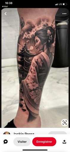 Samurai Woman Tattoo Design, Japanese Lady Tattoo Design, Asian Leg Tattoo, Chinese Leg Sleeve Tattoo, Japanese Tattoo Art Leg Sleeve, Women Samurai Tattoo, Japenses Tatoos Design Sleeves, Japanese Arm Tattoos For Women, Japanese Female Samurai Tattoo