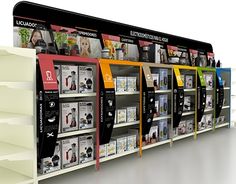 an image of a display case for magazines