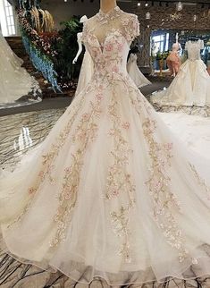 Flower Wedding Dress, Dress Quinceanera, Beaded Party Dress, Lace Party Dress, Lace Applique Wedding Dress, Tulle Party Dress, Floral Dress Formal, Floor Length Prom Dresses, Lace Party Dresses