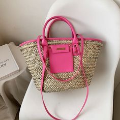 Brand Name: NoEnName_NullShape: Casual ToteGender: WOMENHandbags Type: Shoulder BagsMain Material: StrawOrigin: CN(Origin)Occasion: VersatileExterior: NONEStyle: FashionLining Material: Bamboo FiberPattern Type: SolidDecoration: LetterNumber of Handles/Straps: SingleInterior: Cell Phone PocketSize: (30cmHardness: SOFTClosure Type: OPEN Casual Beach Bag With Mobile Phone Bag For Travel, Trendy Crossbody Straw Bag For Travel, Summer Straw Bag With Mobile Phone Pocket For Travel, Trendy Vacation Shoulder Bag With Mobile Phone Bag, Summer Travel Straw Bag With Mobile Phone Bag, Trendy Vacation Shoulder Bag With Phone Bag, Trendy Large Capacity Beach Bag For Spring, Trendy Crossbody Shoulder Bag For Vacation, Trendy Beach Bag With Mobile Phone Bag For Travel