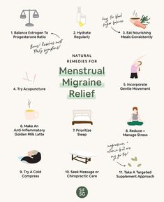 Everything you need to know about menstrual migraines, including tips to get instant relief + natural approaches to prevent them occurring. Menstrual Migraine, Hormonal Migraine, Menstrual Migraines, Natural Migraine Relief, Migraine Help, Tan Girl