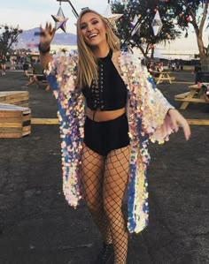 Rave Kimono, Electro Festival Outfit, Outfit Edc, Edm Festival Outfit, Festival Outfits Rave, Diy Kostüm