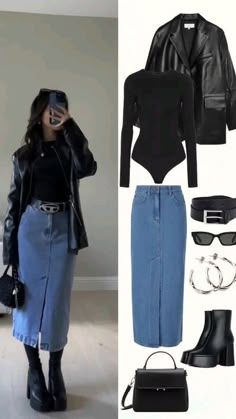 Street Style Outfits Casual, Stile Hijab, Winter Fashion Outfits Casual, Everyday Fashion Outfits, Casual Day Outfits, Pieces Of Clothing, Easy Trendy Outfits, Rock Punk, Modest Fashion Outfits