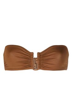 chocolate brown stretch-design bandeau style strapless rear hook and eye fastening Be mindful to try on swimwear over your own garments. Design, Bathing Suits, Clothes, Chocolate Brown, Bandeau Swimwear, Strapless Bandeau, Be Mindful, Bandanas, Try On