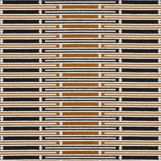 a brown and black striped rug