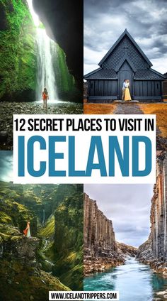 12 Secret Places to Visit in Iceland Road Trip Iceland, Iceland Places, Iceland Itinerary, Iceland Road Trip