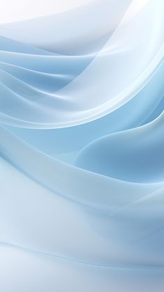 an abstract blue and white background with wavy lines