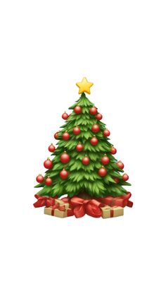 Christmas tree sticker emojis ❄️ Ios18 Emoji Christmas, Cute Emoji Christmas, Cute Christmas Emojis, Emojis Christmas, Ios Sticker, Tree Emoji