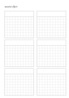 four squares that have been drawn in the same direction to make it look like they are lined