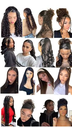 Simple Up Do Hairstyles, Anti Breakage Hairstyles, Hairstyles 2b Hair, Hairstyles For Thick Wavy Hair Long, Hair Styles No Gel, Hairstyles To Impress Your Crush, Hair Inspo For Curly Hair, Hairstyles For Theme Parks, Hairstyle With Gel