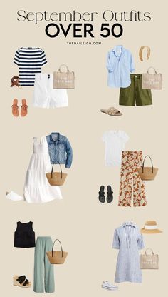 Casual Anniversary Outfit Summer, Classic Casual Outfits For Women Over 50, Summer Capsule Wardrobe 2024 Over 40, Over 50 Fall Outfits For Women, Summer Fashion For Women Over 40, Timeless Outfits For Women, Summer Wardrobe Capsule, Women Over 50 Fashion, Travel Outfits For Women