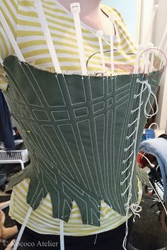 Rococo Atelier: March 2021 Corset Sewing