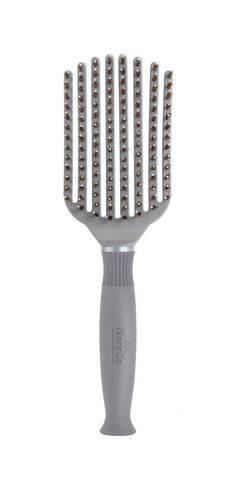 Tangle Buster® Styler brush, featuring the amazing detangling design of our beloved best-selling detangler, with added boar-bristles for dual-action. De-frizz, smooth, add shine and style all hair-types with heat using this wonder hair brush! Full- Flex. Use on Wet and Dry Hair. Snag and Tangle Free Boar Brush, Blow Dry Brush, Beauty Works, Paddle Brush, Healthy Hair Care, Heat Styling, Sensitive Scalp, Wash Day, Pet Style