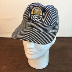 - Cumbres & Toltec Scenic Railroad Gorge Route Train Engineer Hat - Size 7 small - Good overall condition. Train Engineer Hat, Engineer Hat, Train Engineer, Scenic Railroads, Hat Sizes, Overalls, Engineering, Size 7, Train