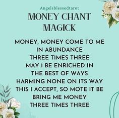 Switchwords For Money, Money Chants, Magic Spell Words, Lottery Spell, Manifesting Money Affirmations, Money Spells Magic, Spells That Actually Work, Witchcraft Spells For Beginners, Money Spells That Work