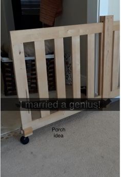 there are pictures of baby cribs made out of wood