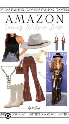 Womans Country Outfits, Country Themed Outfits Women, Layne Wilson Outfits, Laney Wilson Inspired Outfits, Outfit Ideas For Country Concert Fall, Laney Wilson Concert Outfits, Chris Stapleton Concert Outfit Fall, Lainey Wilson Outfits Ideas, Womens Nashville Outfits Winter