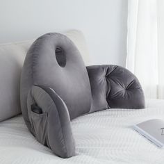 PRICES MAY VARY. Ultimate Support & Comfort:Enjoy ultimate comfort with our reading pillow and back pillow designed for sitting or lounging in bed. The premium shredded memory foam filling offers a perfect balance of softness and support, making it ideal for adults. This back support pillow keeps you comfortable throughout the day, whether as a bed pillow for sitting up or a back pillow for bed rest Extra back support pillow:This reading pillow features extra lumbar support with an ergonomic des Back Pillow For Bed, Reading Pillow With Arms, Watch Tv In Bed, Pillow With Arms, Reading Bed, Pillow For Bed, Bed Rest Pillow, Back Support Pillow, Bed Rest