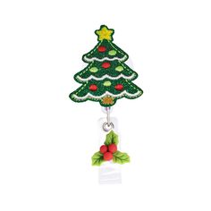 PRICES MAY VARY. Festive Design: Embrace the holiday spirit with this Christmas Tree retractable badge reel, featuring a charming Christmas tree design that adds a touch of cheer to your attire. Convenient Access: Equipped with a 24-inch nylon cord and an alligator clip, providing easy access to your ID badge while securely attaching it to your clothing or uniform. Durable Construction: Made with quality materials, ensuring longevity and reliability for daily use in healthcare settings, office e Christmas Badge Reel, Christmas Badge, Nurse Badge Holders, School Supply Labels, Charming Christmas, Christmas Tree Design, Nurse Badge Reel, Nurse Badge, Retractable Badge Reel